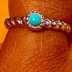 Judith Ripka turquoise stone 925